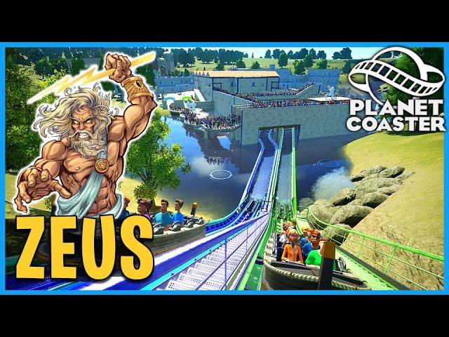 Zeus: Dueling Water Coasters! Planet Coaster: Coaster Spotlight 734