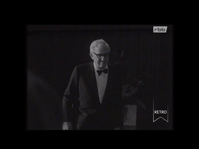 rbb Retro - Berliner Abendschau: Berlinale 1961 - Verleihung Selznick-Preis