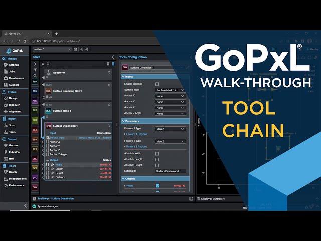 Performing a 2D/3D Measurement Toolchain - GoPxL Walk Through