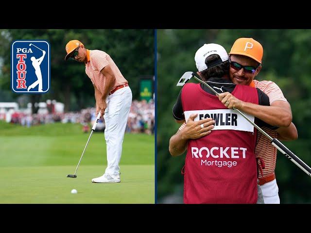 Every shot from dramatic playoff at 2023 Rocket Mortgage Classic