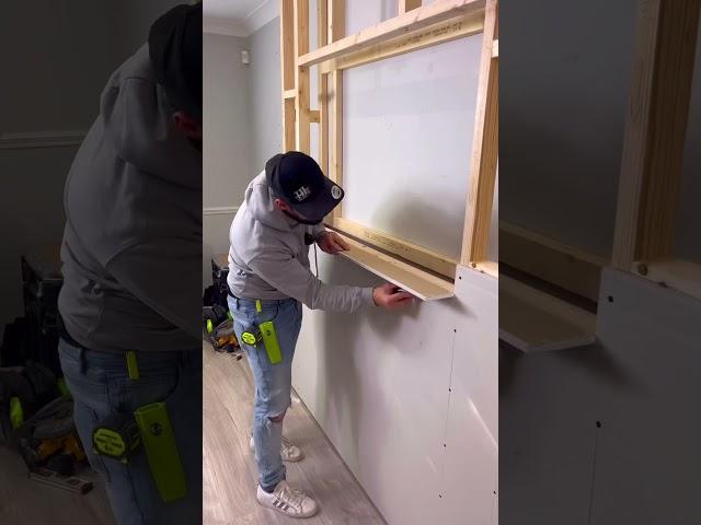 Build This Tv Media Wall Less Than £200 #shorts #how