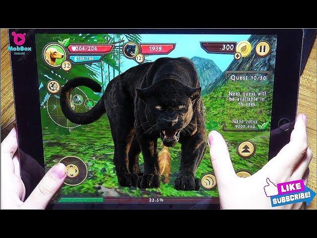 Dog Sim Online "Boss Panther" Dog Simulator Build A Family Android Gameplay Video #11