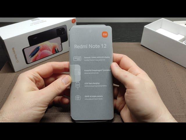 Redmi Note 12 Onyx Gray Unboxing  Detailed and long  4K UHD