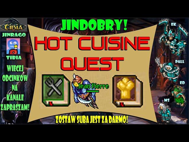 Tibia -15kk+ Hot Cuisine Quest GOTUJEMY HAJSY!