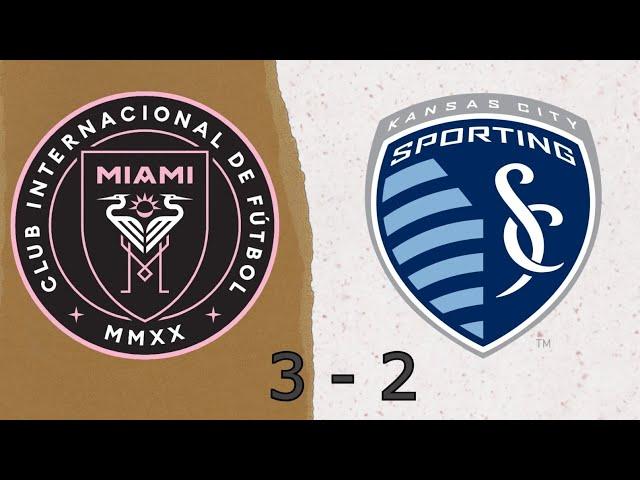 Inter Miami vs Sporting KC | Full match highlight