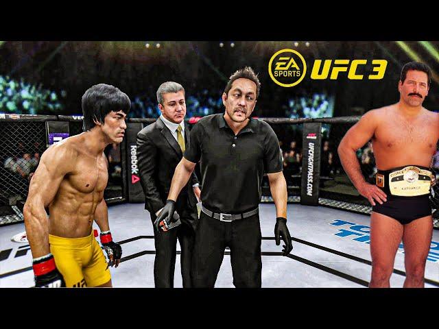 Bruce Lee vs Dan Severn - EA Sports UFC 3 - Dragon Fight 