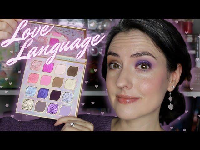 LOVE LANGUAGE Valentine's Day Collection | Oden's Eye + Morgan Turner Makeup  Swatches + 2 Eye Looks