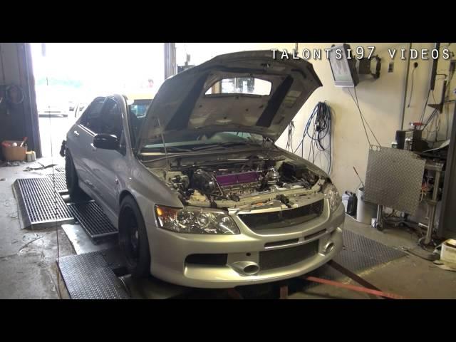 500hp 2.4L Fp Red Evo Dyno K.P. Tuning