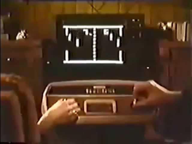 Pong - Video Game Console/TV Game Commercial 1976