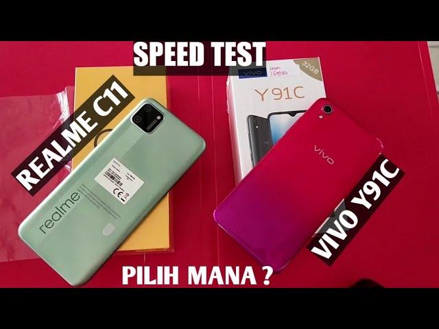 Vivo y91c vs realme c11,pilih mana ?