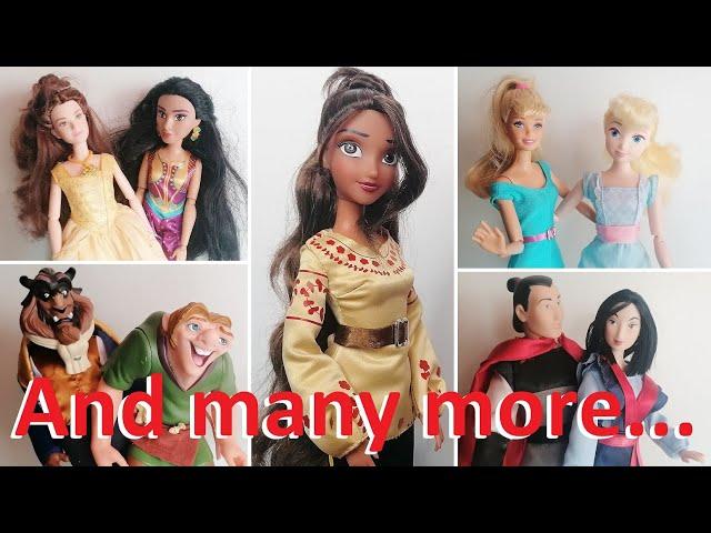 GIANT Second Hand Doll Haul (Disney Store, Hasbro, Barbie, @Rapunali17 dresses and more!)