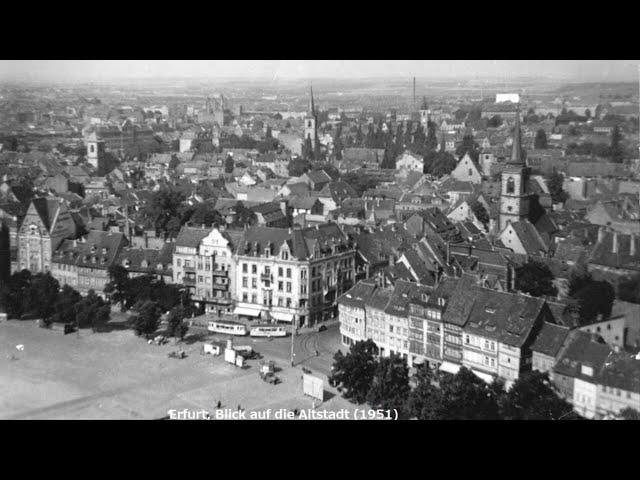 Alte Fotos Von Erfurt / Erfurt Einzigartige Aufnahmen 1934 - 1953 / Bilder deutscher Städte