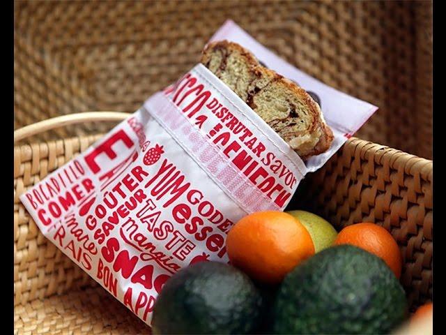 Eco Reusable Sandwich and Snack Bags