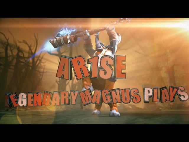 Dota 2 Ar1se Magnus 5 MAN RPPP !! Slick Highlights !