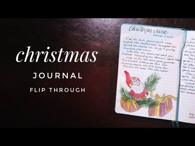 Christmas Journaling Ideas