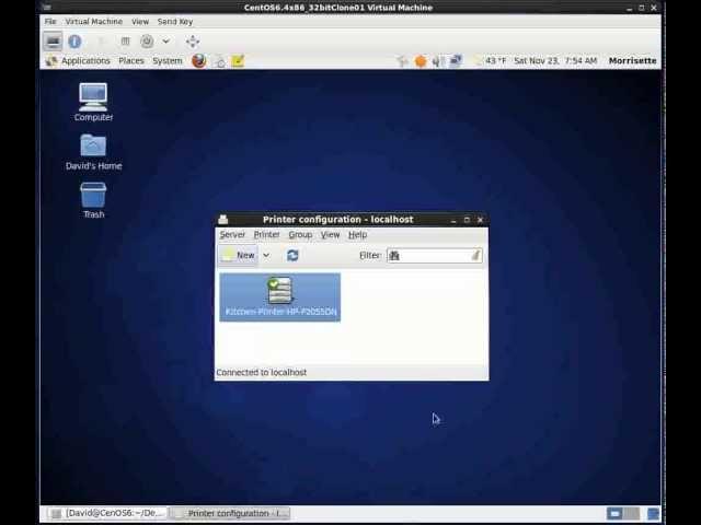 CentOS 6.4 - Install Printer that has and IP address