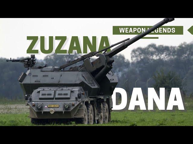 152mm ShKH vz. 77 DANA | The first wheeled self-propelled howitzer