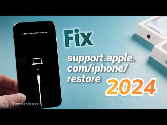 Top 5 Ways to Fix support.apple.com/iphone/restore iPhone X | 2024