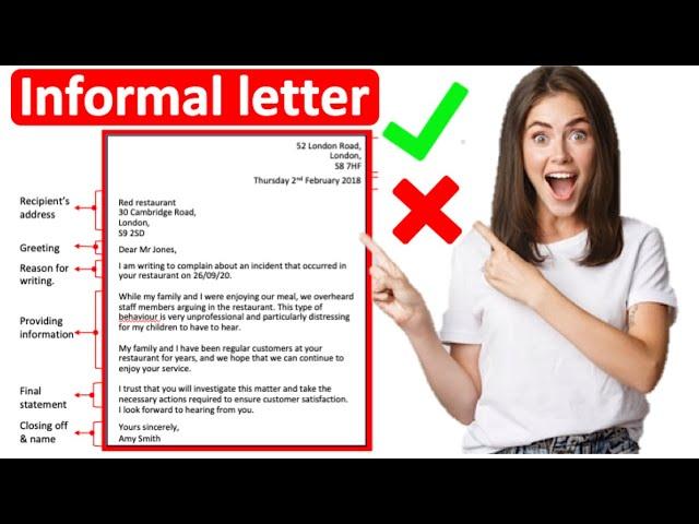 How to write an informal letter| All you need to know!