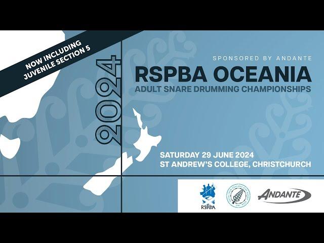 RSPBA Oceania Drumming Championships - Christchurch, New Zealand