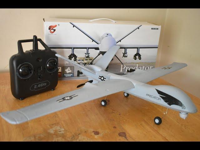 Z51 Predator 2CH RC Airplane - Unboxing, Assembly & Review