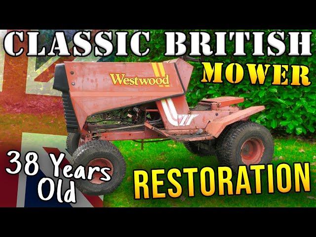 Classic British 38 Year Old Mower Tractor | RESTORATION