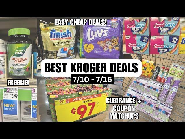 BEST KROGER DEALS | MEGA EVENT CONT’D | EASY COUPON DEALS TO SAVE MONEY | 7/10 - 7/16