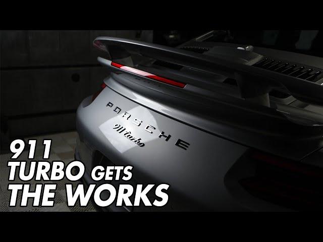 Ultimate Porsche 991 911 Turbo Detailing: Dry Ice, Laser Cleaning, and Full PPF