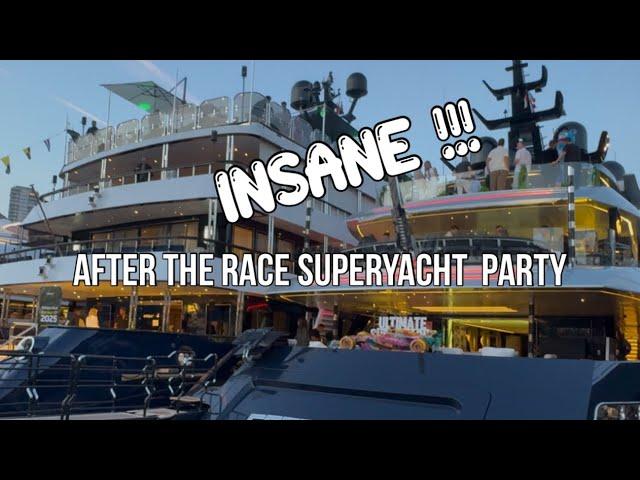 INSANE LIVE PARTY ON THE SUPERYACHTS AFTER THE FORMULA ONE RACE GP DE MONACO 2025