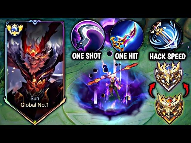 BUILD SUN FULL DAMAGE PALING SAKIT 2024 NEW BUILD SUN  | MOBILE LEGENDS