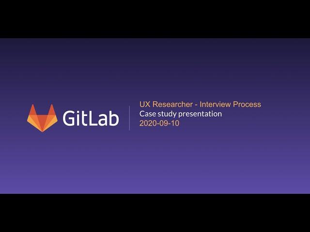 UX Researcher interview process - case study overview