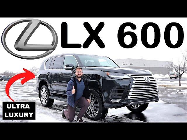 2023 Lexus LX 600 Ultra Luxury: How Much Does A Fully Loaded LX 600 Cost?