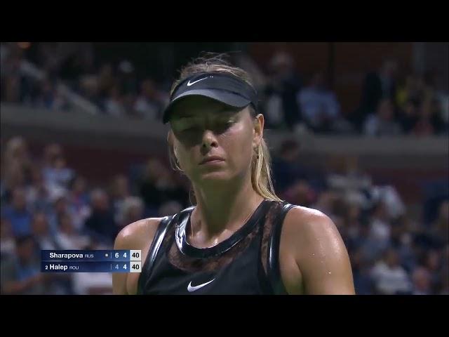 Serve: Maria Sharapova