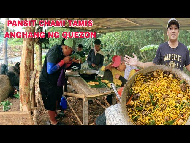 Pansit Chami Tamis Anghang ng Quezon Province Masaya Pag Sama Sama Magkakapated at mga Tropa