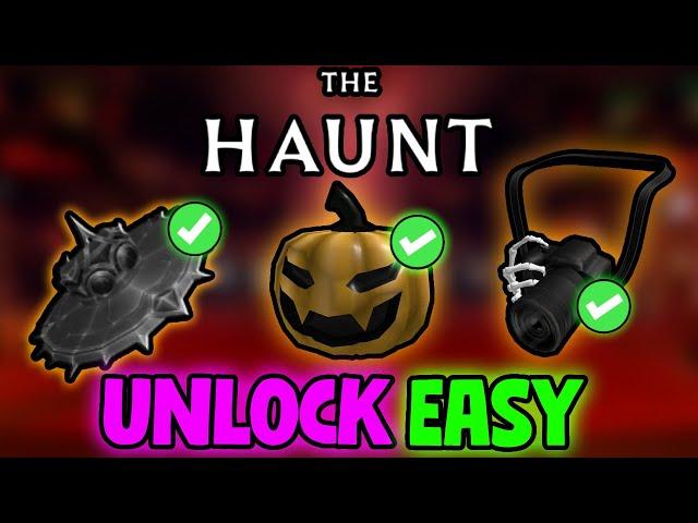 How To Get ALL DAY 3 ITEMS IN THE HAUNT! (ROBLOX THE HAUNT EVENT)