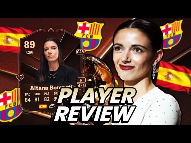 89 COVER STAR AITANA BONMATI PLAYER REVIEW! FC 25 ULTIMATE TEAM