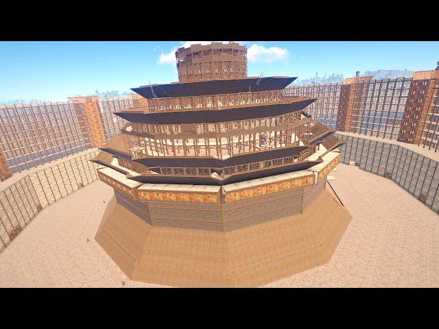 FG clan built the BIGGEST BASE allowed by the SERVER | SOLO RAIDING