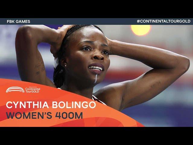 Cynthia Bolingo beats strong field in Hengelo | FBK Games Continental Tour Gold