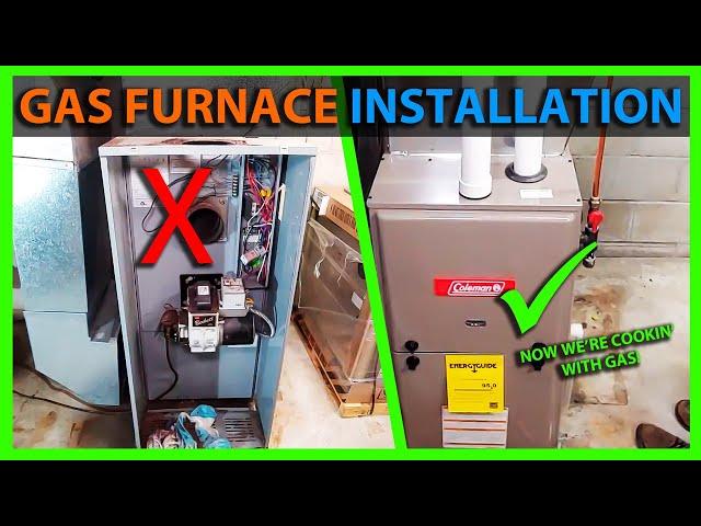 How To Install a Gas Furnace - Complete Process