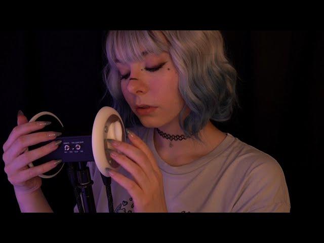 ASMR | extra gentle Ear Tapping & Mic Blowing - no talking, ear to ear