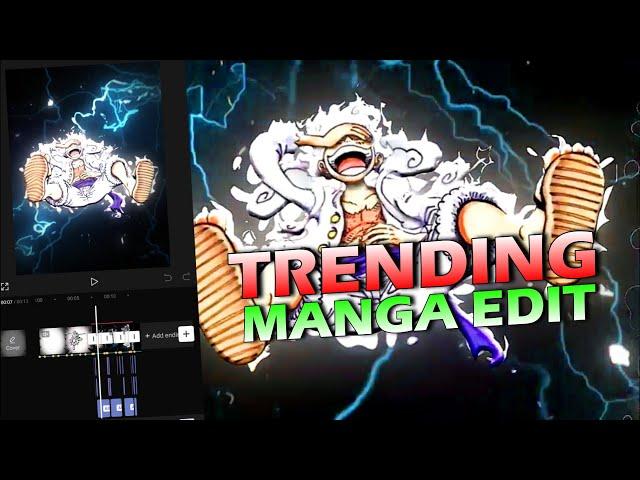 Trending Manga Edit Tutorial on CapCut | CapCut Tutorial