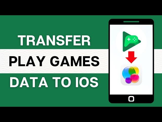 How to Transfer Google Play Games Data to Game Center | Google Game Center Account