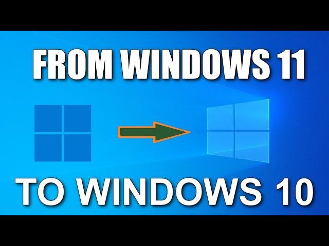 How to Upgrade Windows 11 to Windows 10 and NOT LOSE Your Microsoft License\Step by Step