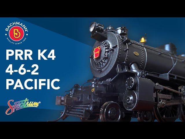 Bachmann Spectrum® HO Scale PRR K4 4-6-2 Pacific