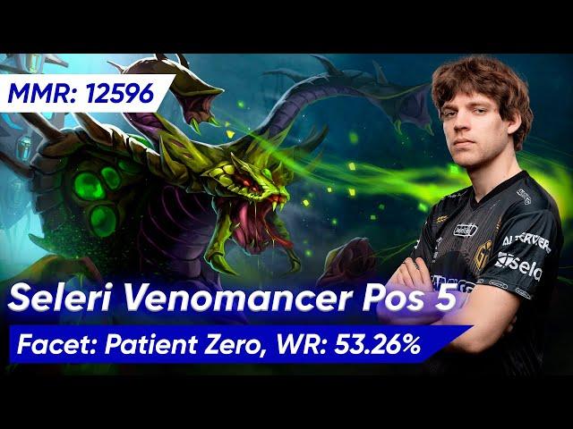 Seleri VENOMANCER Pos 5 | Dota 2 Support Pro Gameplay 7.37