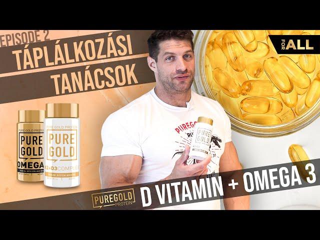 D-VITAMIN-OMEGA 3, Király Laci, Táplálékkiegészítő Tippek, EP2