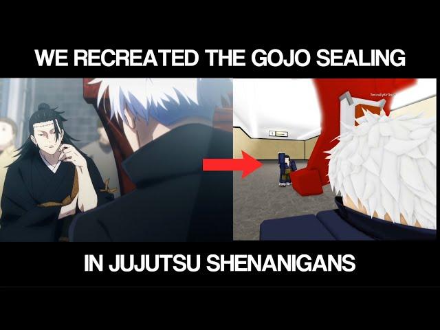 We recreated the Gojo sealing in jujutsu shenanigans