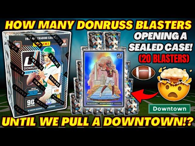 *OPENING A FULL CASE OF 2024 DONRUSS FOOTBALL BLASTER BOXES!