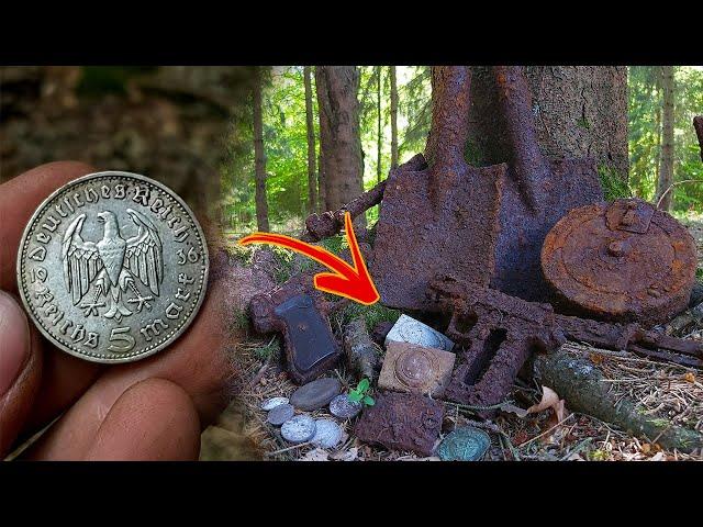 Former WW2 Camp excavated - Everything still there!