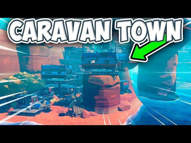 Looting Caravan Town In Raft